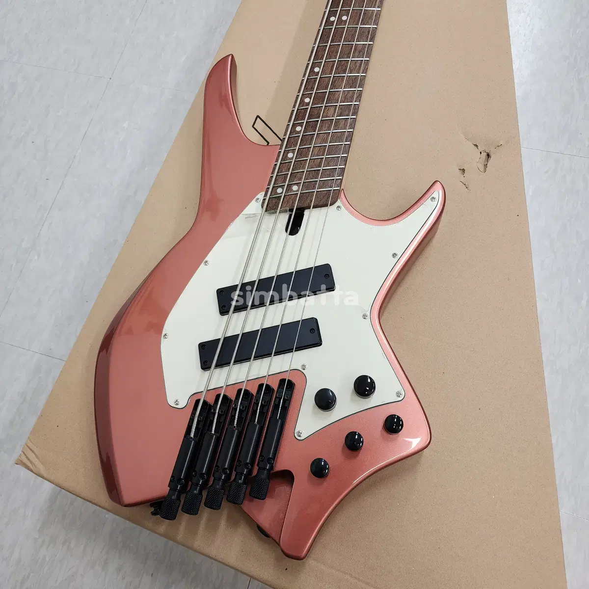 nb505 エレキベース Electric Bass Guitar Hex NB505 Headless Made in Indonesia S